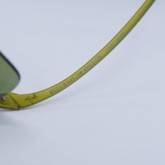 Final Price! Maui Jim HT443 15M Olive/Green Sunglasses - Picture 8 of 10